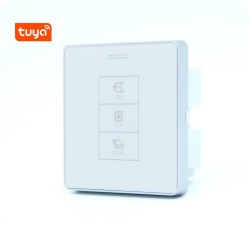 ZC34T-03-WIFI Interruptor de receptor de pared de hogar inteligente para motor DC24V