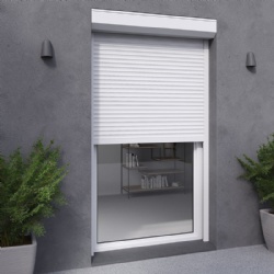 Balcony roll up door