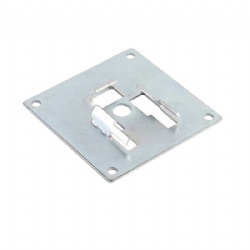 Mounting plate for shutter tube idler