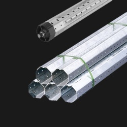 Galvanized steel Octagonal Tube